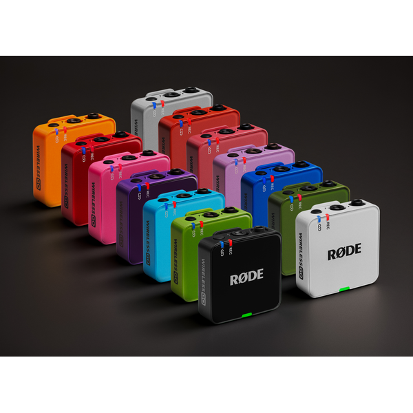 RØDE Wireless GO GEN3 két csatornás vezeték nélküli mikrofon rendszer, lila