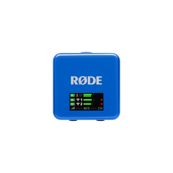 RØDE Wireless GO GEN3 két csatornás vezeték nélküli mikrofon rendszer, koblatkék
