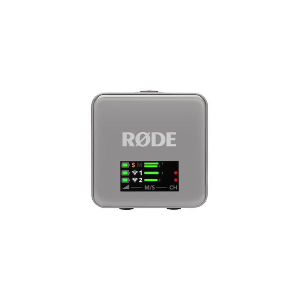 RØDE Wireless GO GEN3 két csatornás vezeték nélküli mikrofon rendszer, szürke