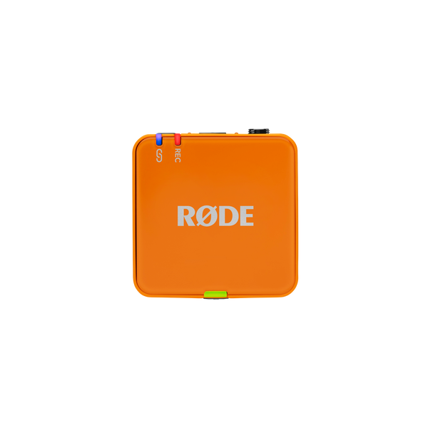 RØDE Wireless GO GEN3 két csatornás vezeték nélküli mikrofon rendszer, narancssárga