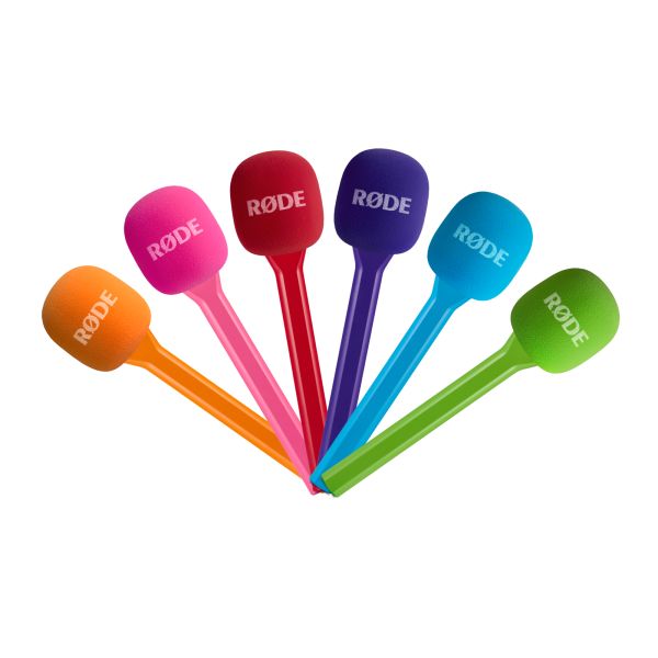 RØDE Interview GO mikrofonfogó nyél vezeték néküli mikrofonokhoz, zöld