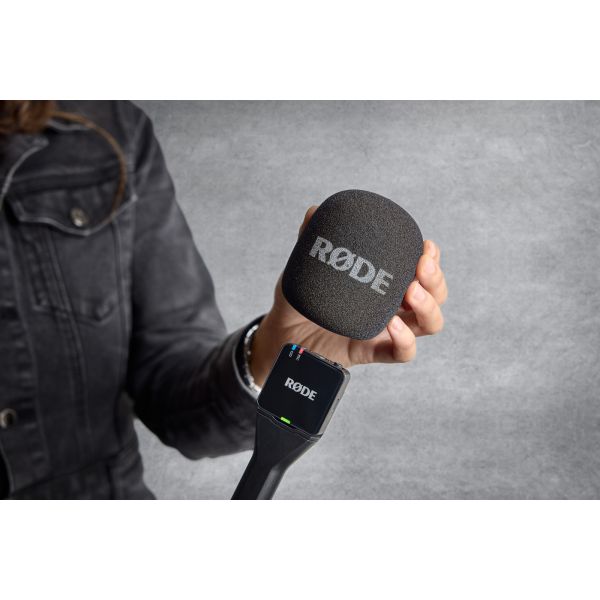 RØDE Interview GO mikrofonfogó nyél vezeték néküli mikrofonokhoz, fekete