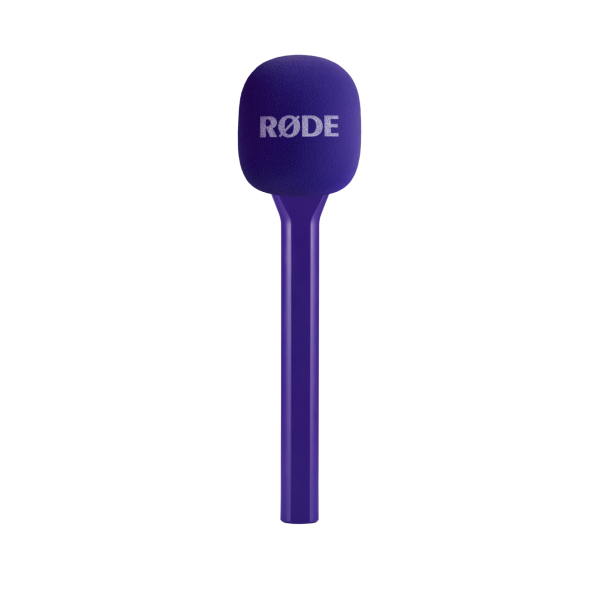 RØDE Interview GO mikrofonfogó nyél vezeték néküli mikrofonokhoz, lila