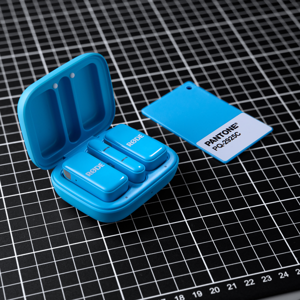 RØDE Wireless Micro-C két csatornás kompakt vezeték nélküli mikrofon (USB-C), kék