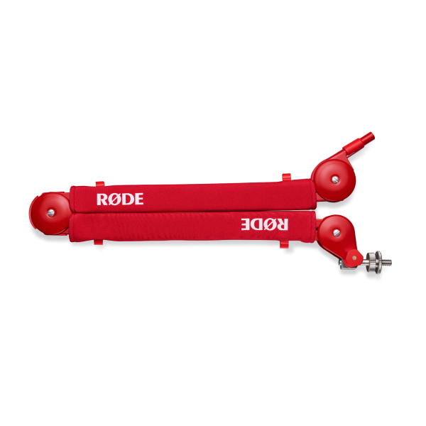 RØDE PSA1+ professzionális stúdió mikrofonkar, piros