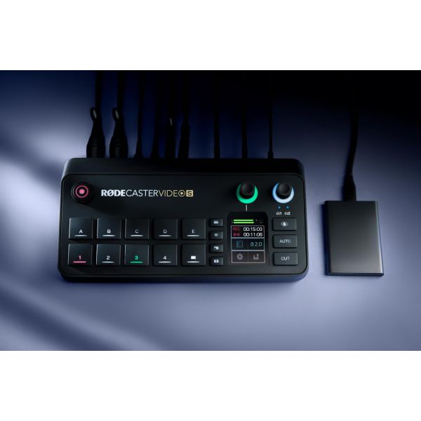 RØDECaster Video S integrált videó és hangkeverő