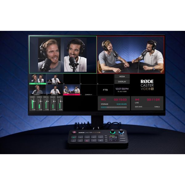 RØDECaster Video S integrált videó és hangkeverő