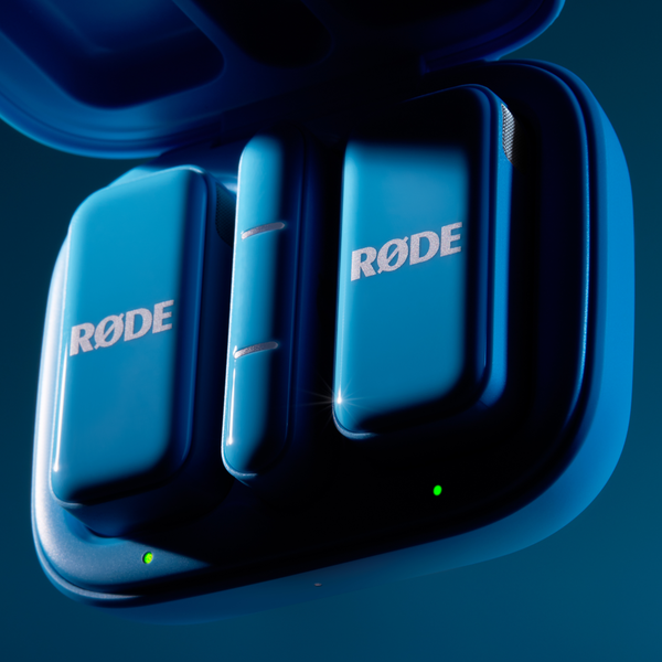 RØDE Wireless Micro-C két csatornás kompakt vezeték nélküli mikrofon (USB-C), kék