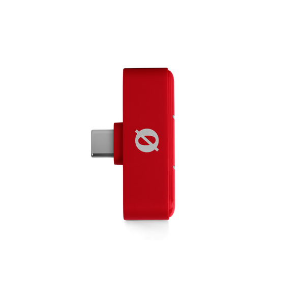 RØDE Wireless Micro-C két csatornás kompakt vezeték nélküli mikrofon (USB-C), piros
