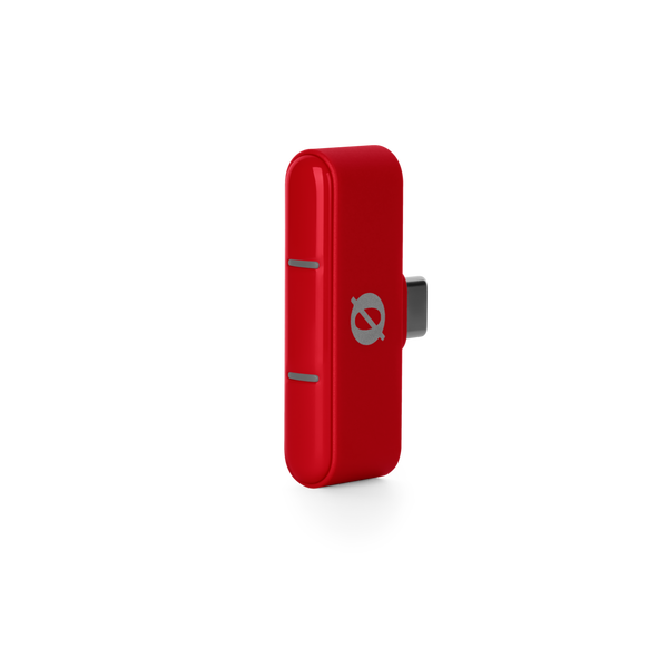 RØDE Wireless Micro-C két csatornás kompakt vezeték nélküli mikrofon (USB-C), piros