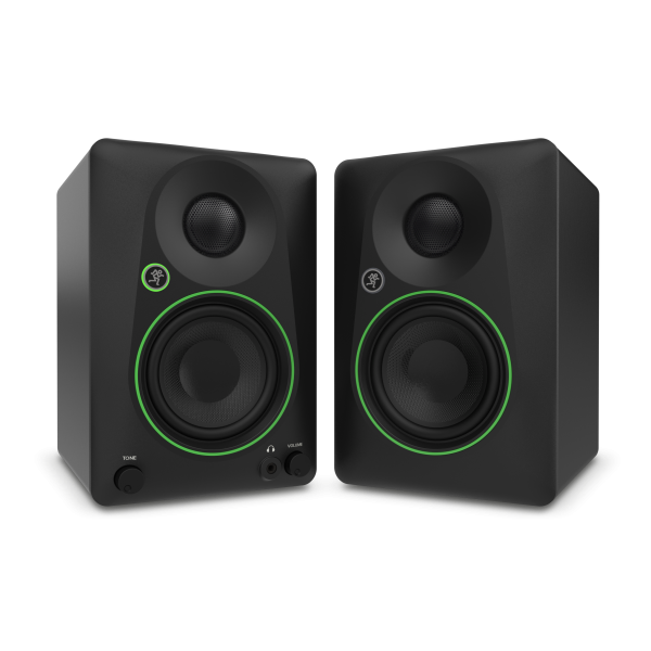 MACKIE CR3.5BT 3,5"-os aktív stúdiómonitor pár hangszínszabályzóval és Bluetooth kapcsolattal