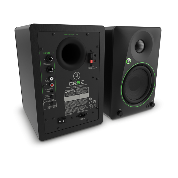 MACKIE CR5BT 5,25"-os aktív stúdiómonitor pár hangszínszabályzóval és Bluetooth kapcsolattal