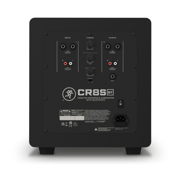 MACKIE CR8SBT 8"-os aktív mélysugárzó Bluetooth kapcsolattal