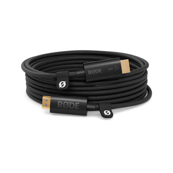 RØDE HDMI Cable prémium száloptikás HDMI kábel, 10m, fekete