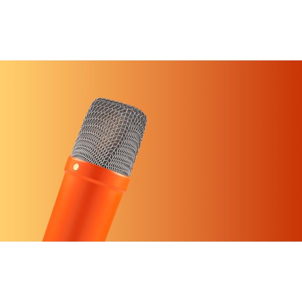 RØDE NT1 Signature Series kondenzátor stúdió mikrofon, narancssárga
