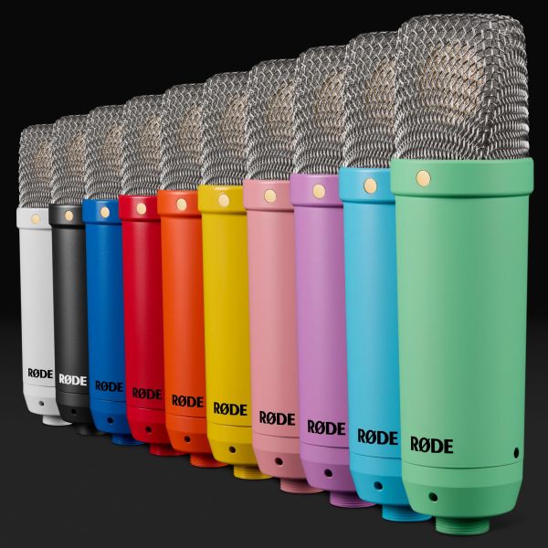 RØDE NT1 Signature Series kondenzátor stúdió mikrofon, narancssárga