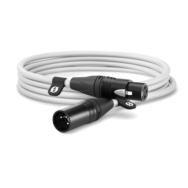 RØDE XLR3M-W prémium XLR mikrofonkábel, 3m, fehér